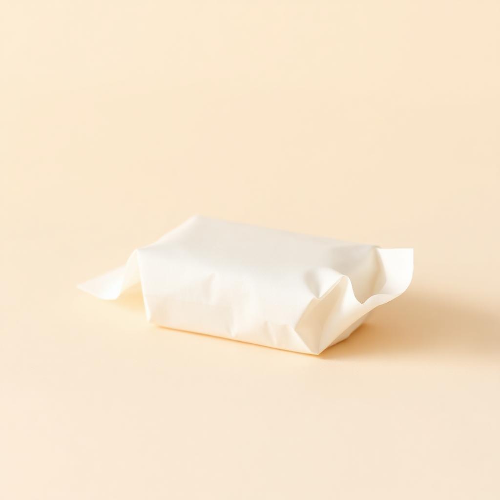 White Soap Wrapper