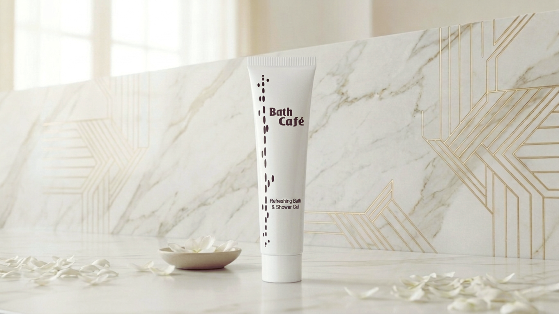 Bath Café Refreshing Bath & Shower Gel — 40 ml